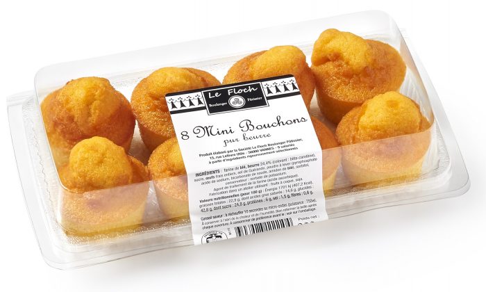 8 Mini Quatre Quarts Pur Beurre 200g