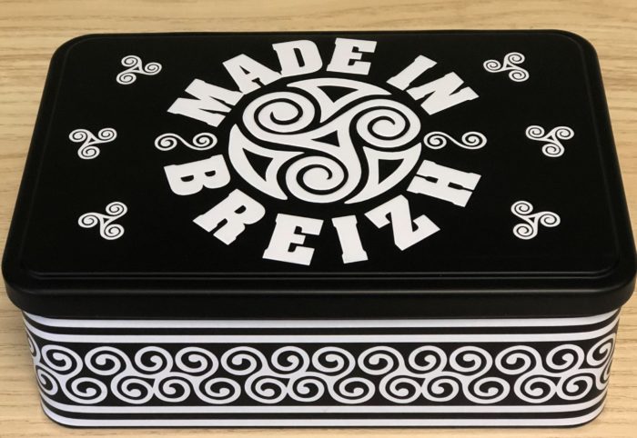 Coffret Métal Boîte à Sucre Galettes Pur Beurre 400g - Divers Décors