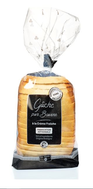Gâche Pur Beurre à la Crème Fraîche 450g