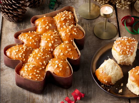 Brioche Sapin Pur Beurre au sucre perlé 500g